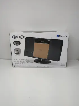 Jbs-300cb Jensen Jbs-300 Champagne Gold Modern Bluetooth Stereo Music System For Home With