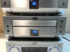 Ax-uxg66 Jvc Micro Component System Ux-g66 With Cassette Deck Cd Player Minidisc Recorder #3