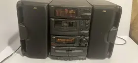 Sp-c77bk Jvc Ca-c77bk Stereo System Speakers Cd Cassette Am/fm 1994 Complete