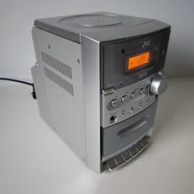 Ca-fsh100 Jvc Ca-fs100 Cd Compact Stereo System-cd-cassette-main Unit Only-tested/works #3