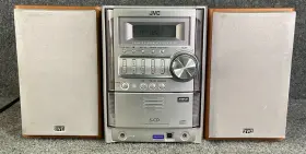 Ca-fsg5 Jvc 5 Cd Changer Compact Component System With Speaker Pair
