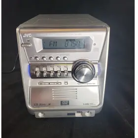 Ca-fsgd7 Jvc Tested Fs-gd7 5 Disc Compact Hi Power 90w/ch Dvd/cd Mp3 With Remote
