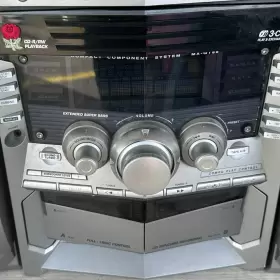 Ca-mxgt88 Jvc Stereo Receiver Am/fm Radio Cd Dual Cassette Sound System Vintage #3