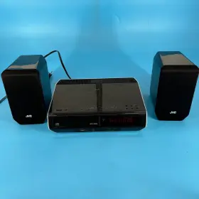 Ca-uxep100 Jvc Micro Component System Cd Fm/am Ipod Player Tested