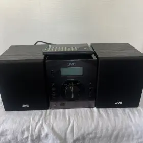 Ca-uxg210 Jvc Mini Cd Stereo System With Remote Tested And Working