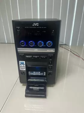 Ca-uxgp5 Jvc Micro Component System Direct Dock For Ipod No Speakers Bad Cd