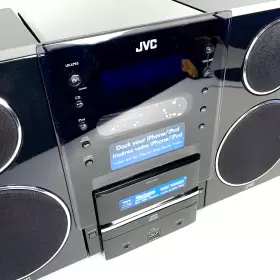 Ca-uxlp55b Jvc Stereo Speakers System Ipod Dock Am Fm Tuner With Video Out #3