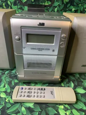 Ca-fsh10 Jvc Cafsh10 Compact Component System Fs-h10 With Remote Tested Works #2