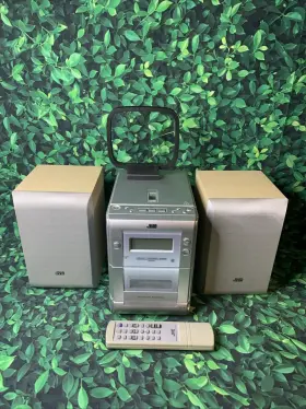 Ca-fsh10 Jvc Cafsh10 Compact Component System Fs-h10 With Remote Tested Works