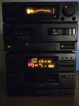 Ca-mxc9s Jvc Camxc9s 1993 Stereo Component System Cassette Player Receiver 6 Cd #2