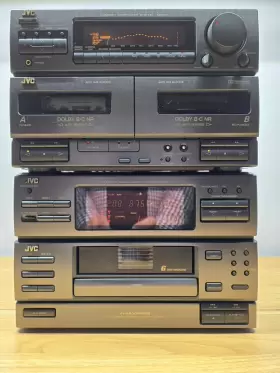 Ca-mxc9s Jvc Camxc9s 1993 Stereo Component System Cassette Player Receiver 6 Cd