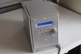 Fs-s77s Jvc Fss77s Micro Component Audio System Center Unit Only As Is Silver Gray