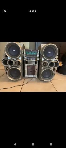 Hx-gx7 Jvc Mini System