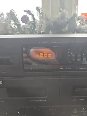 Mx-55m Jvc Stereo System 6 Disc Changer Am Fm Tuner And Casette Player Tested #2