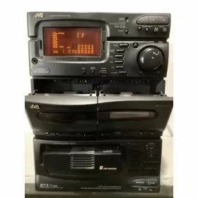 Mx-c33 Jvc Compact Component System Cd/cass/tuner For Repair Or Parts Only #2