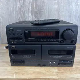 Mx-c5 Jvc Compact Component System Dual Tape Wit Remote Read Details