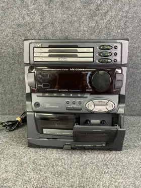 Mx-d30it Jvc Am/fm Dual Cassette Tape 3 Disc Cd Changer Stereo Receiver In Black #2