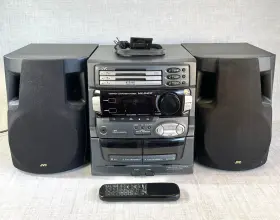 Mx-d401t Jvc Compact Component System Fm/am 3 Disc With Remote Read