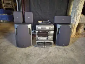 Mx-d761t Jvc Compact Component System Plus 5 Speakers/remote/manual