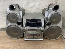 Jvc Mx-g88 Compact Component Stereo System 3-cd Changer G-tube Bass Speakers