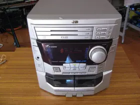 Mx-j10 Jvc 3 Cd Changer/dual Deck Receiver New Belts Great Working Condition