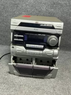 Mx-j100 Jvc Stereo Receiver 3-cd Play And Exchange Full Logic Control - For Parts #3
