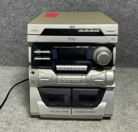 Mx-j100 Jvc Stereo Receiver 3-cd Play And Exchange Full Logic Control - For Parts