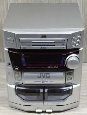 Mx-j30 Jvc Hi-fi Compact Component System With Remote And Speakers - Read Discription #2