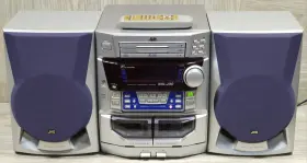 Mx-j30 Jvc Hi-fi Compact Component System With Remote And Speakers - Read Discription