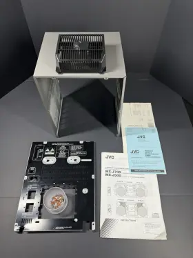 Mx-j700 Jvc Stereo Metal Panel With Back And Manual