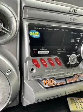 Mx-k30 Jvc Compact Component System 3-cd Stereo With Manual And Working Remote Tested #3