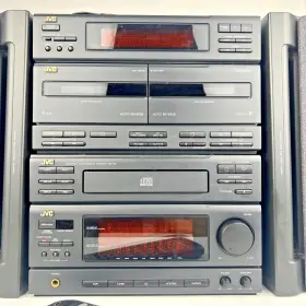 Mx50bk Jvc Stereo System Mx 50 Am/fm Cd Cassette Computer Controller Tuner With Remote #2