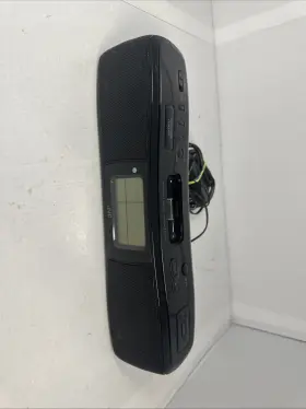 Ra-p31b Jvc Ra-p31 Portable Audio System Ipod Mp3 Aux Clock Radio Tested Works