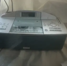 Rd-t7gn Jvc Rdt7gn Cd Portable System Ac 120 V / Dc 9v Model Alarm Clock Tested