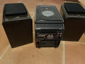 Ux-1000gr Jvc Ultra Micro Component System Silver Speaker #2