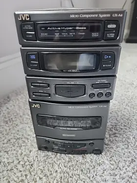 Ux-a4 Jvc Micro Component System Cd-cassette-radio Mini - Cd Not Working