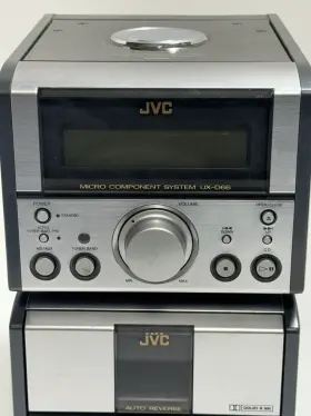 Ux-d66 Jvc Stereo System Cd- Tape- Radio - Used/tested Works Excellent #2