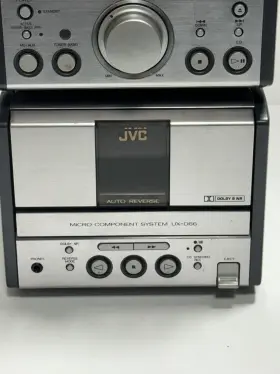 Ux-d66 Jvc Stereo System Cd- Tape- Radio - Used/tested Works Excellent #3