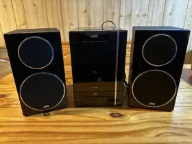 Ux-gn6 Jvc Micro Component System With Ipod Dock Cd Radio Awesome Sound Tested