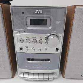 Ux-h100 Jvc Am/fm Cd Cassette Stereo System With Remote Works Great #3