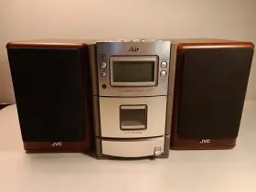 Sp-uxt200 Jvc Ux-t200 Cd Compact Stereo System With Speakers Everythings Works