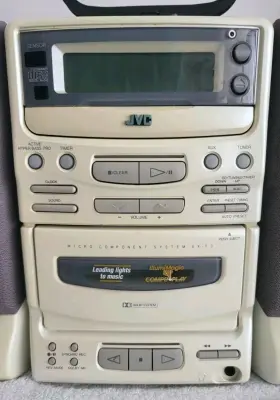 Ux-t3 Jvc Cd Radio Tape Micro Component Stereo System #2