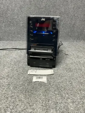 Uxlp5 Jvc Cd Micro Component System Ipod Flip Dock Mp3/wma Only In Black #2