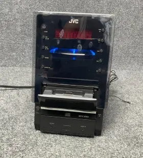 Uxlp5 Jvc Cd Micro Component System Ipod Flip Dock Mp3/wma Only In Black
