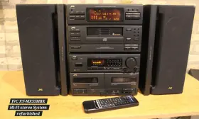 Xt-mx55 Jvc Xtmx55 Jvx Hi-fi Stereo System With Remote Serviced Fully Functional