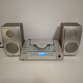 Jk-cd7150 Jwin Micro Compact Stereo System-cd Player-radio Speakers-tested Works