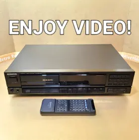 Dp-880sg Kenwood Vintage Pristine Cd Player Japan 1988 W Remote -see Video