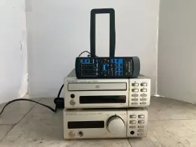 Dp-se7 Kenwood R-se7 Receiver Cd Player Micro Hifi Stereo System. Very Good