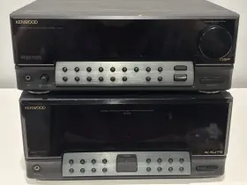 Gp433z Kenwood Untested Hifi Stack B-e9 Amplifier/equalizer And C-e9 Pre-amplifier/tuner