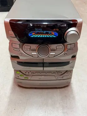 Kenwood Rxd-a5 Mini Hifi Stereo System With Speakers Cd Cassette Aux Tested